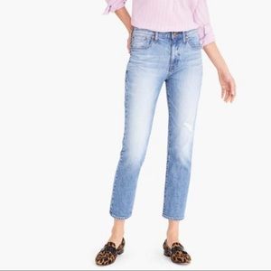 J Crew Slim Boyfriend Eco Jean in Warm Seaside 28T
